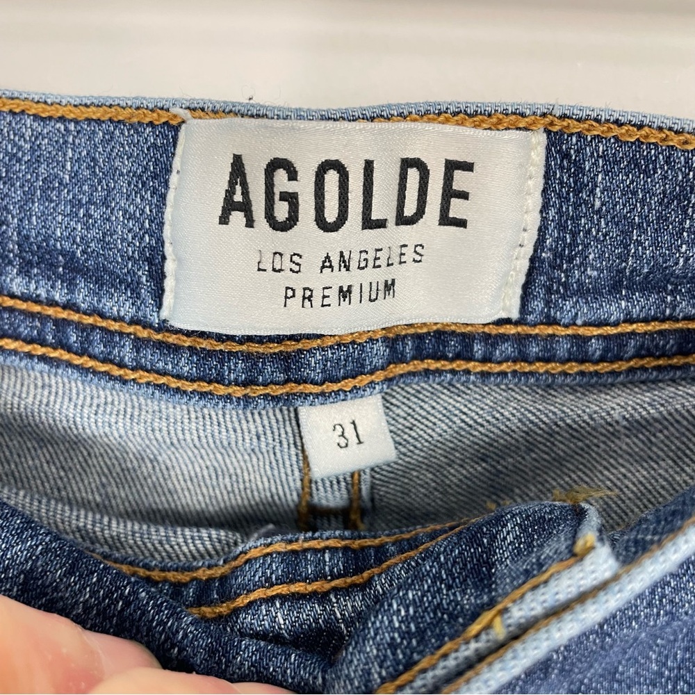 AGOLDE Roxanne Super High Rise Skinny - Picture 5 of 6